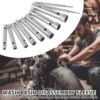 10Pcs Shower Valve Socket Wrench Set Carbon Steel Plumber Socket Wrench Double-Ended Tubular Spanner Set Tap Installation Wrench 5