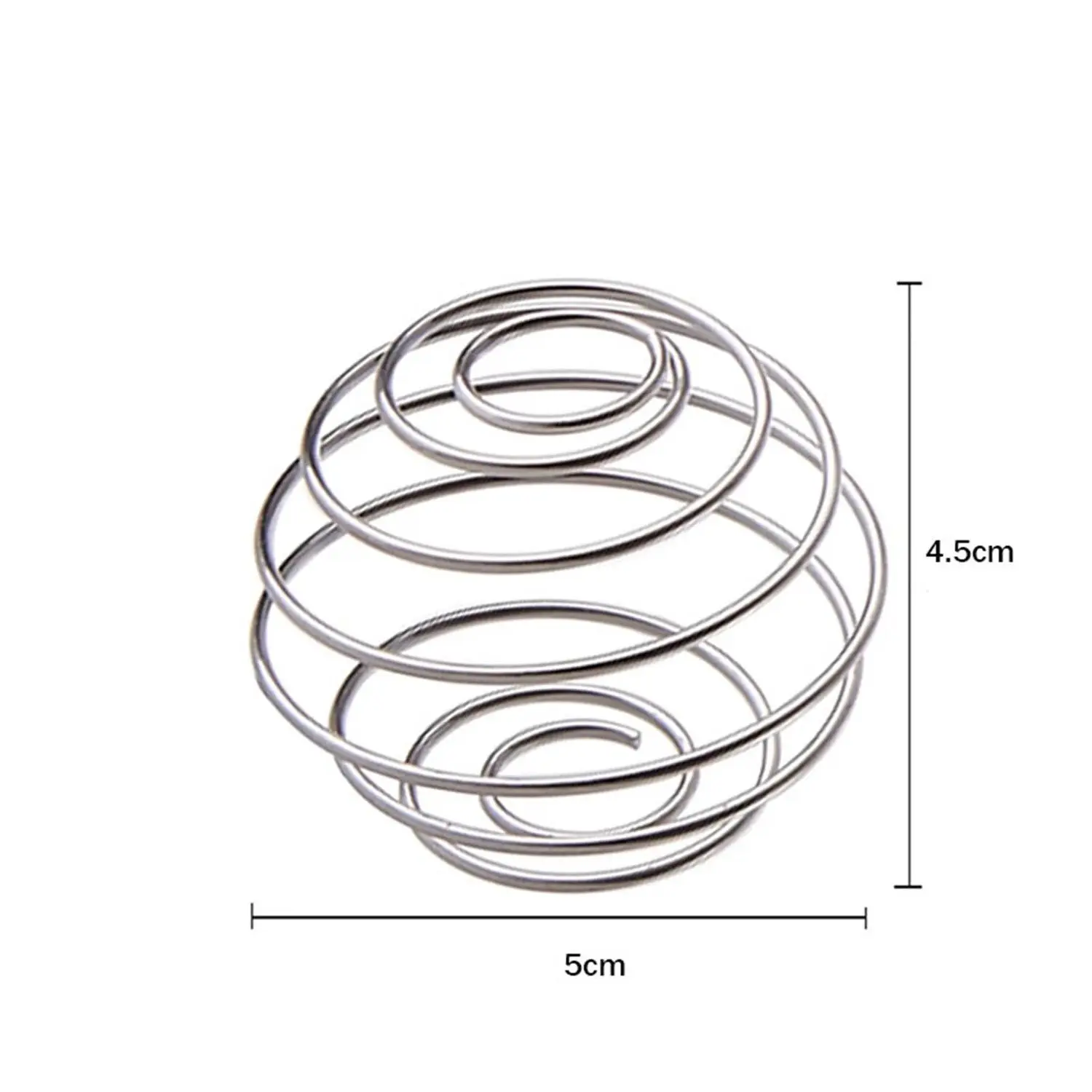 1PC New Dessert Tool Stainless Steel Shaking Cup Blender Wire Ball Mixed Agitator Protein Mixer