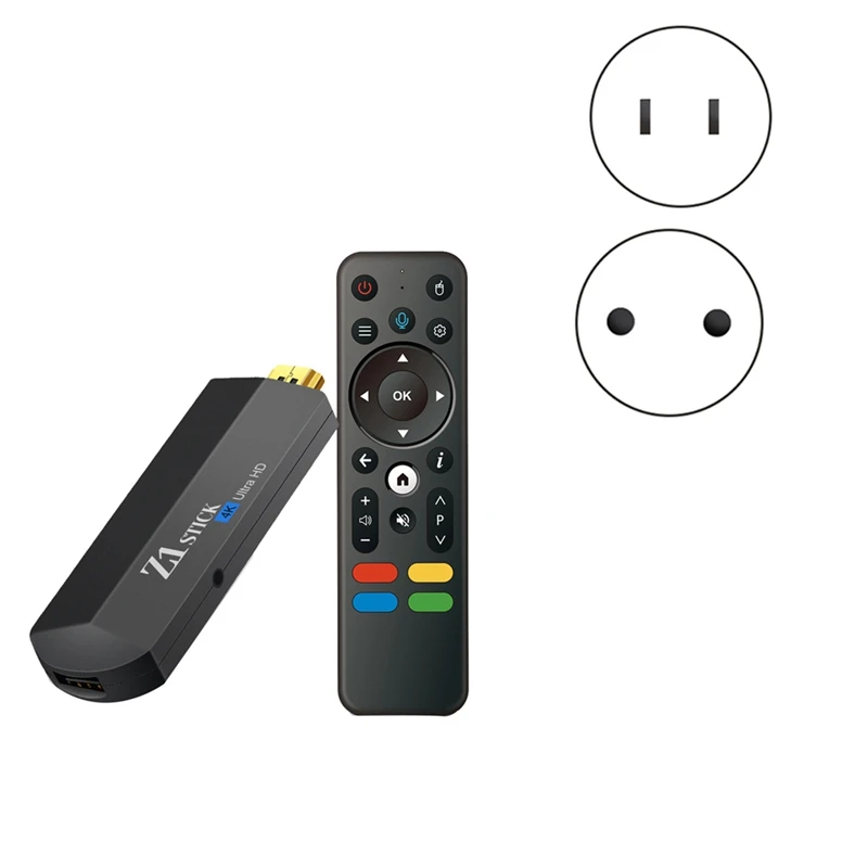

Z1 Stick H313 2Gb +16Gb Rom Stick Tv Box 4K Android 11 Atv Ui Bt Voice Remote Fire Tv Stick 4K Vs Fire Stick Durable -US Plug