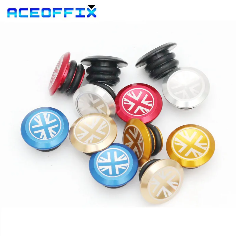 1 pair Bicycle Handlebar Grip Plug for Brompton Folding Bike Aluminum Alloy 3 Colors, bicycle handlebar grips, bicycle accessories, bike handlebar grips, bike handle grips