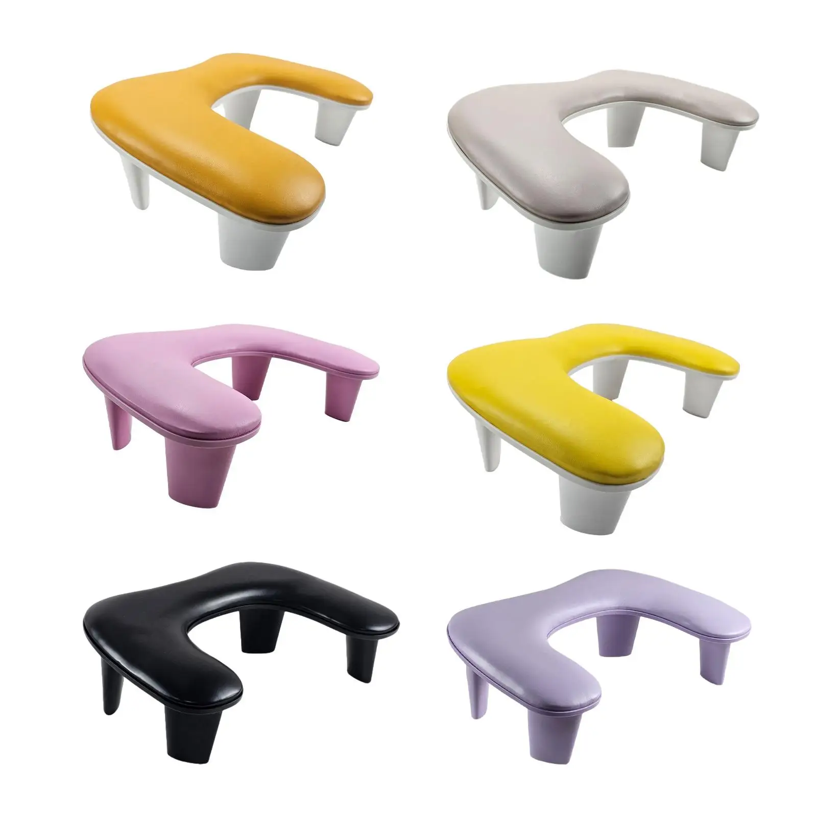 U Shape Nail Arm Rest Stand Breathable for Personal Nail Art Tech Home DIY