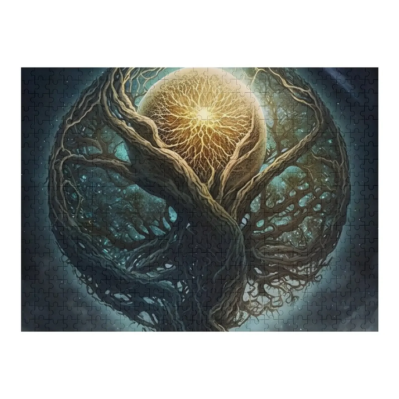 

Heart of the World Tree Jigsaw Puzzle Novel Toys For Children 2022 Personalized Baby Toy Puzzle