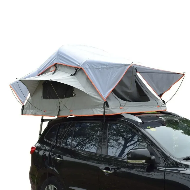 New Type Off Road Camping Fishing Outdoor Hard Shell Auto Car Roof Top Tent For Sale