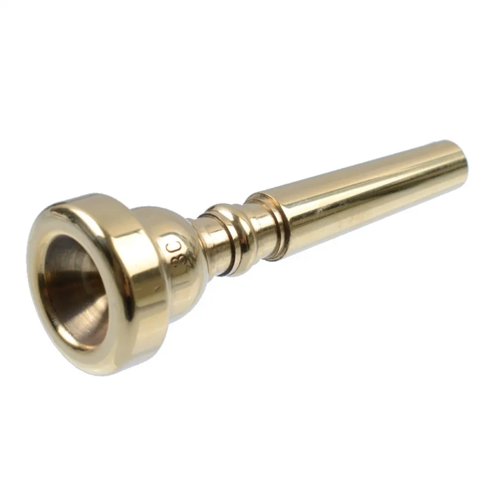

Brand New Musical Instruments & Gear 5C Trumpet Mouthpiece Stylish Gold Silver 8.5*2.7*2.7cm Gold Plating Design