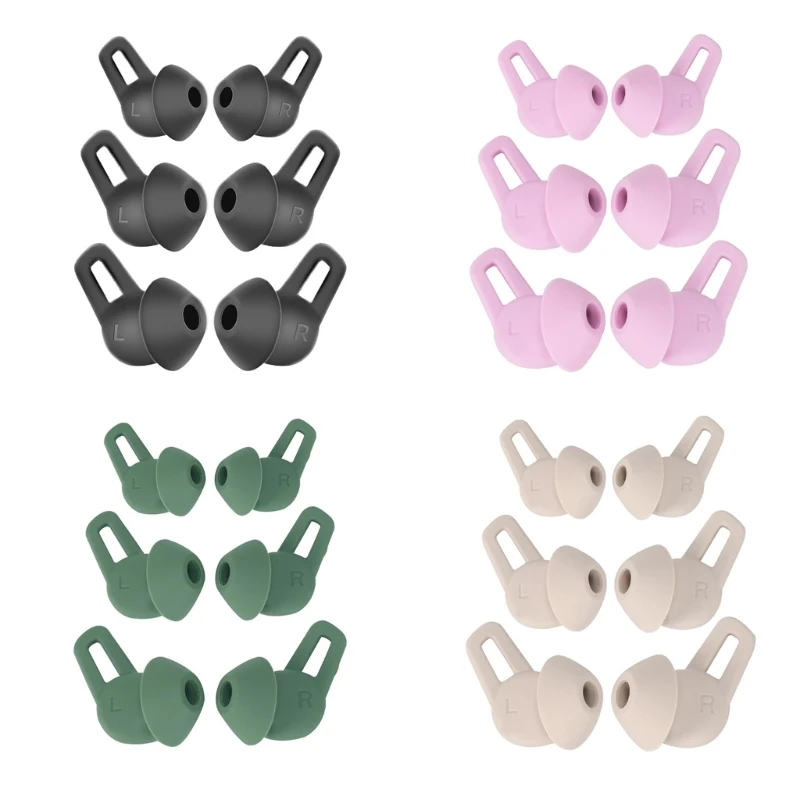 1SetSiliconeEarHookCoverReplacementEarPlugsforFreelacePro
