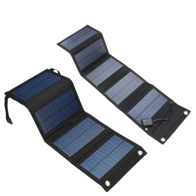 70W/40W Foldable Solar Panel USB Portable Charger 6