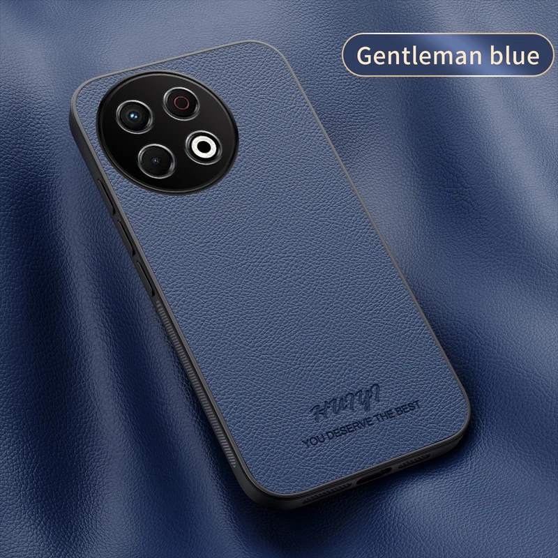 Pebbled Leather Shockproof Phone Case Cover