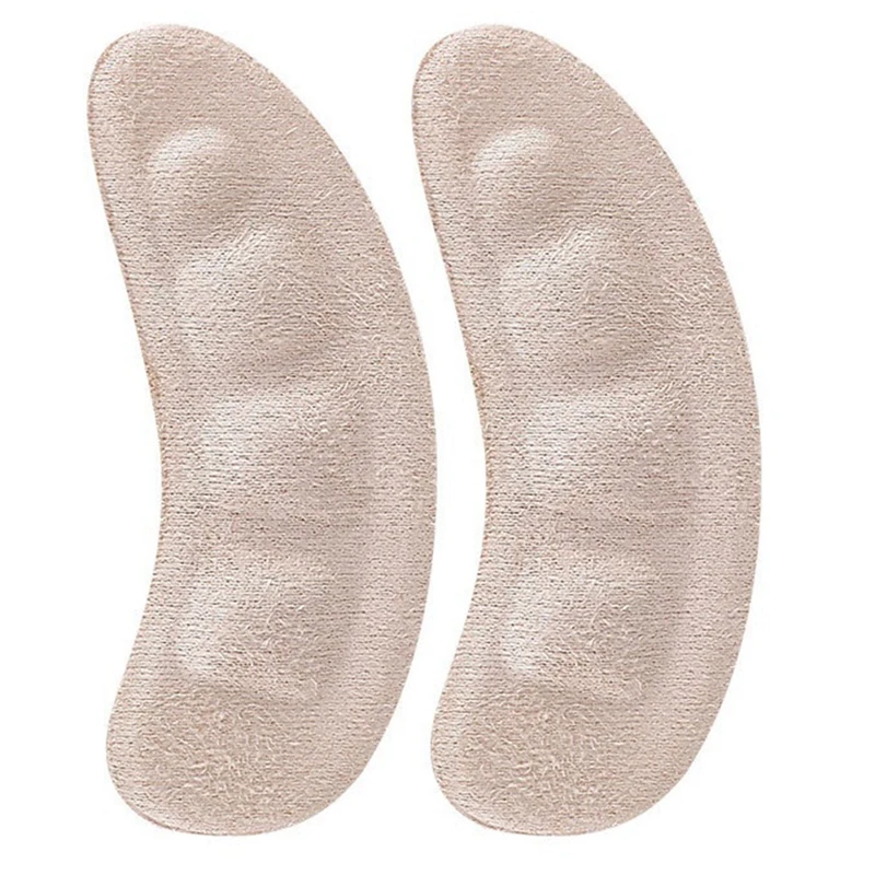 

2 Pairs Wear-Resistant Non-Slip Shoe Stickers Breathable Forefoot Pads Self-Adhesive Foot Pads Invisible Heel Stickers