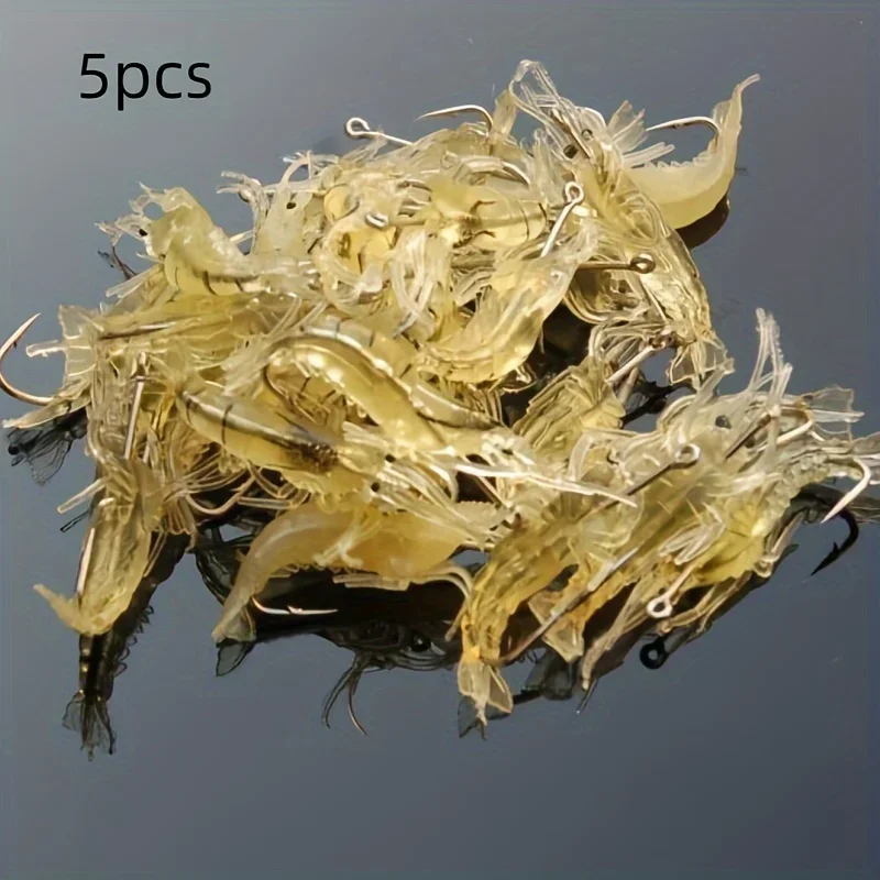 Fishing Lure 510/20pcs Shrimp Lures for Freshwater Saltwater