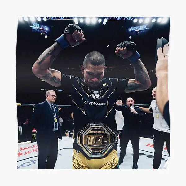 

Alex Poatan Pereira Vs Israel Adesany Poster Picture Art Vintage Room Funny Decor Wall Modern Mural Painting Home No Frame