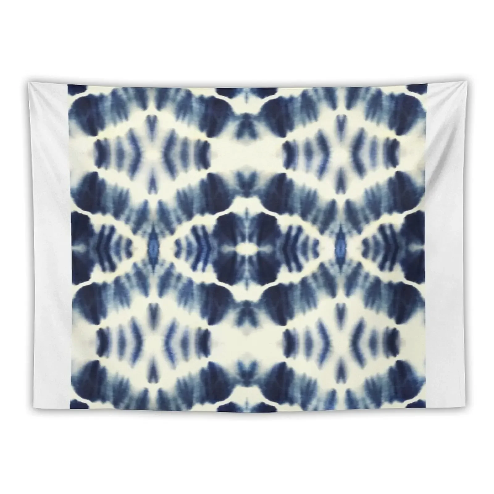 

BOHEMIAN INDIGO BLUE Tapestry Wall Art Wall Deco Room Decor Korean Style Room Design Tapestry