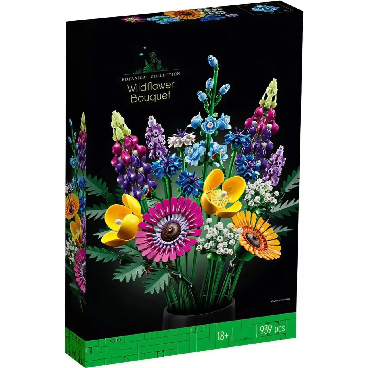

2023 NEW 10313 Wildflower Bouquet Flowers 10314 Dried Flower Centerpiece Decoration Bricks Toys For Girls Adults Birthday Gifts