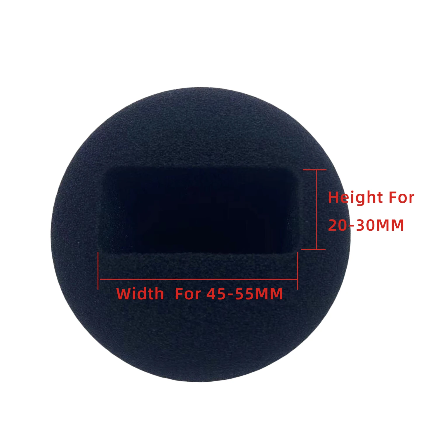 Set 5 Filtri Antipop Per Microfono | Schiuma E Pelliccia Per DJI Mic E Rode Wireless GO | Indoor/Outdoor