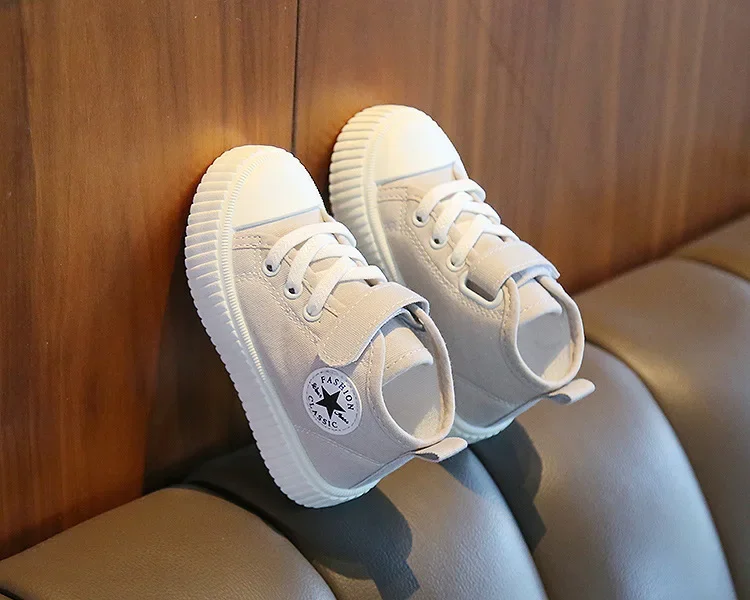 Kinder Canvas Sneaker Jungen Mädchen Weiche Sohle Bequeme Schuhe_voghion.com