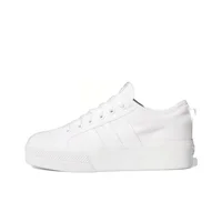 Adidas Originals Nizza Platform Fabric Low top Skateboard Shoes Femme Blanc 1