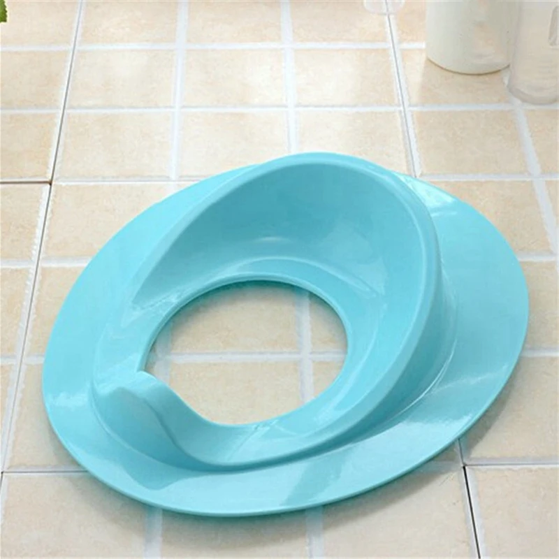 X18A-2X Baby Toilet Potty Training Seat Kids Potty Seat Pad Non-Slip Splash Guard Infant Potty Cushion Blue 3