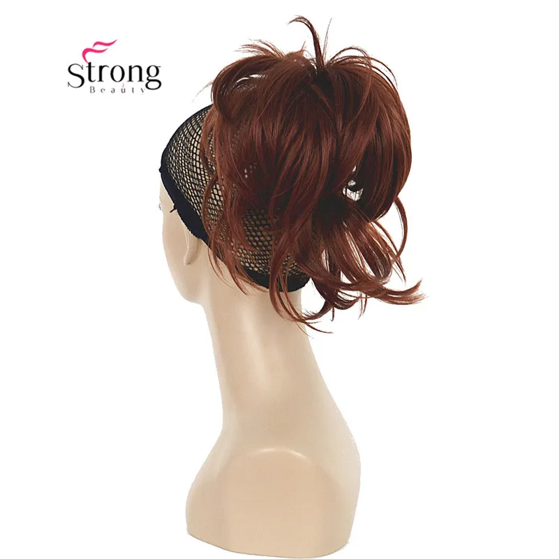 12 Inch Adjustable Messy Style Ponytail Hair Extension Synthetic Hair-Piece with Jaw Claw COLOUR CHOICES fake hair extensions
