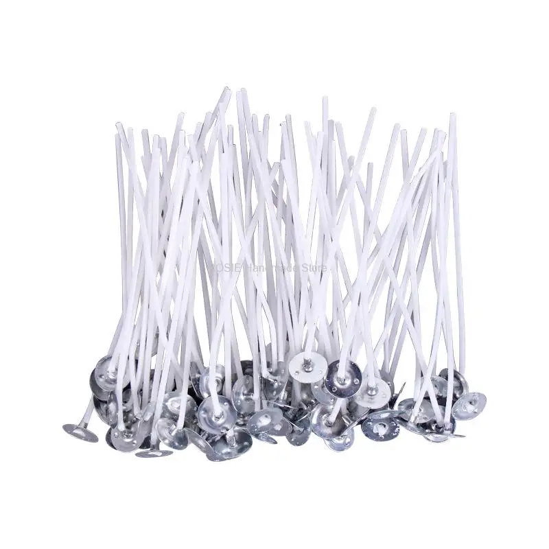 Multi-Size Cotton Wick Glass Bottles for Aromatherapy and DIY Candle Making - Set of 100