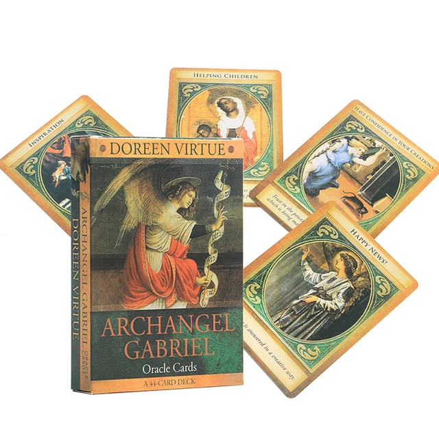 New Mysterious Tarot Card English BoardMultiplayer Party Activities  Game Divination Gifts Family Gathering Essential Card Game Archangel Gabriel