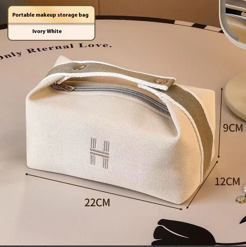 WaterproofWomenMultifunctionalPortableCanvasCrossbodyHardShell