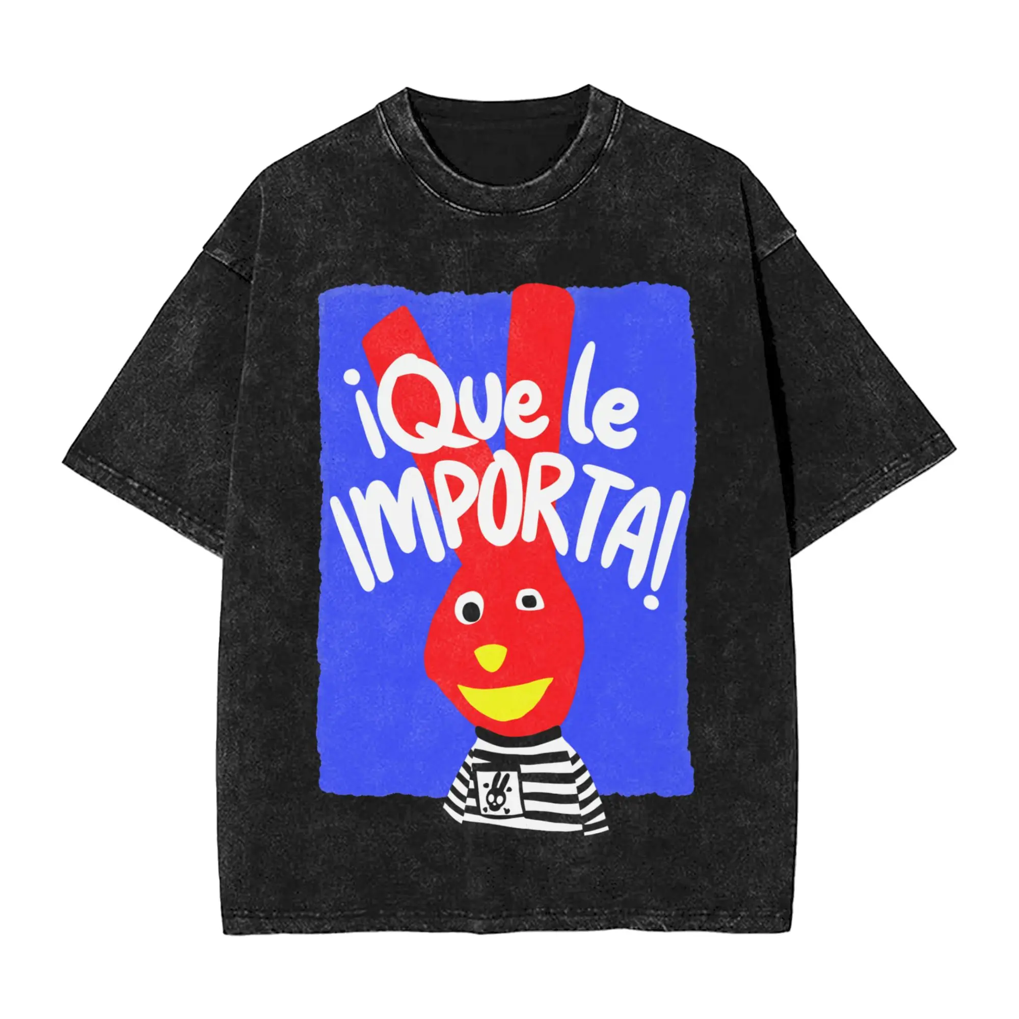 31 Minutos Zitate Bodoque T-Shirt Hip Hop gewaschene Baumwolle Oversize T-Shirts für Männer Frauen Tops Streetwear Grafik bedruckte T-Shirts
