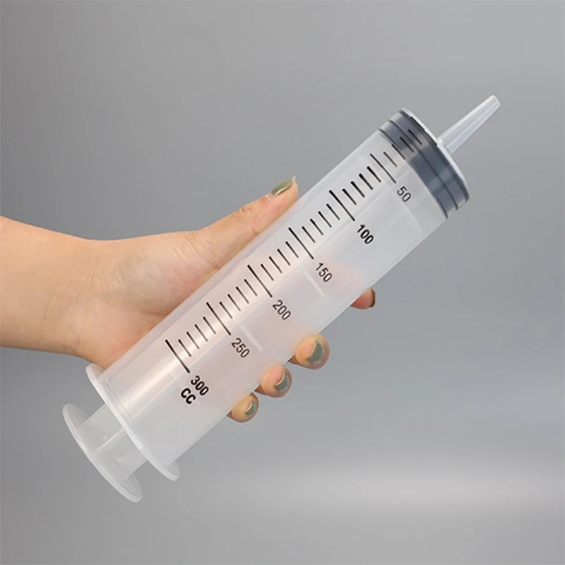 Plastics Large Capacity Syringes Reusable Needle Barrel Oil Pump with Scale Oil Suction Vacuum Syringe Pistol Pump Extractor 1PC oil syringe pump