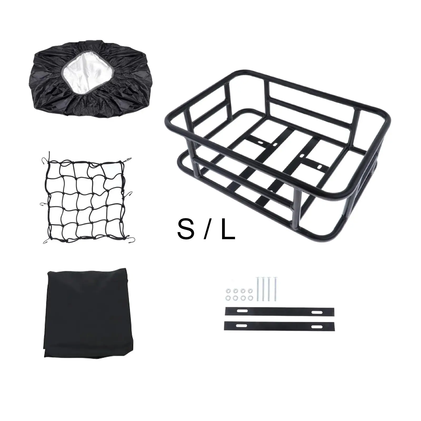 

Задняя велосипедная корзина, непромокаемая Съемная Тяжелая велосипедная грузовая стойка, задняя велосипедная корзина для горных и дорожных велосипедов, Велосипедное оборудование