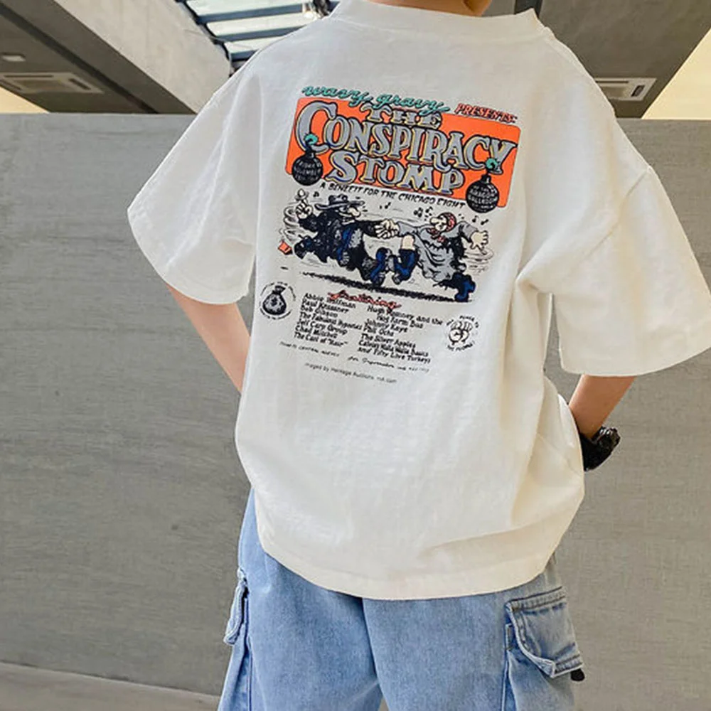 T-shirt For Boys Baby boy Clothes Short-sleeve Tee Children Top T shirt For Summer Toddler Child Kids Clothes New Arrival 3