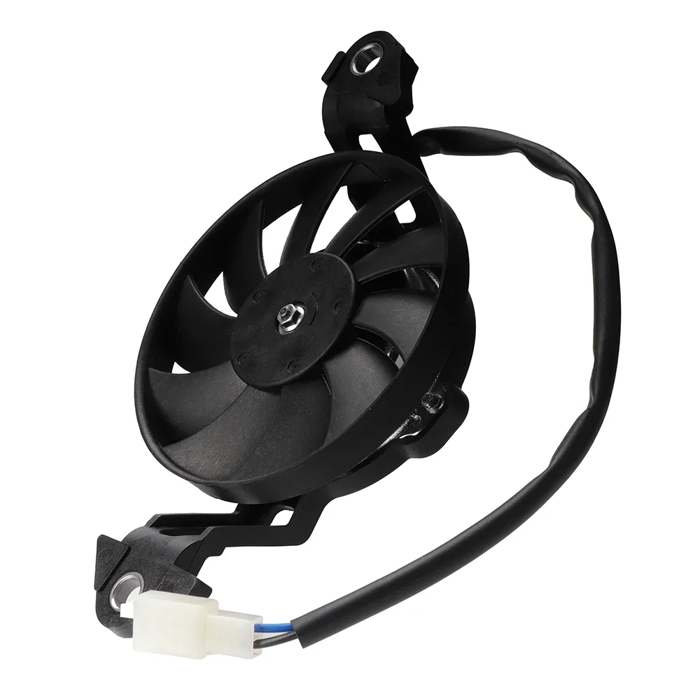Motorcycle 12V 3 Inch Radiator Cooling Fan Oil Cooler Engine Electric Radiator For 150c 200cc 250cc 450cc Motocross Accessories