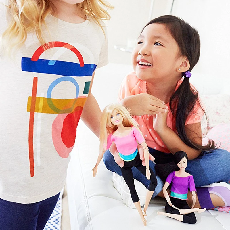 Original Barbie Dolls Made To Move 22 Joints Articulated Athelete Children Genuine Brand Birthday Christmas Gifts Kids Toys - Bilde 3