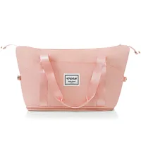 Ensemble de valises, tailles M-L-XL, valises rigides en ABS, ensembles de valises durables, valises avec roulettes pivotantes et serrure, avec sac de toilette, rose 7