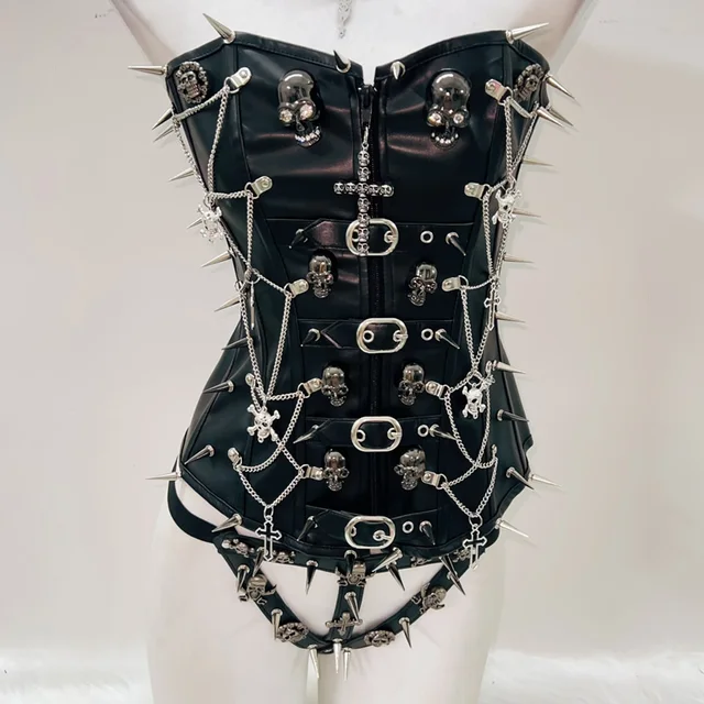 Spikey Buckle Corset 1