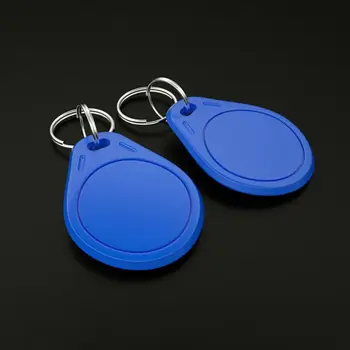 20pcs RFID IC Keyfobs Access Control Smart Chip Rewritable Access Card Waterproof 0 Sector Modifiable 1