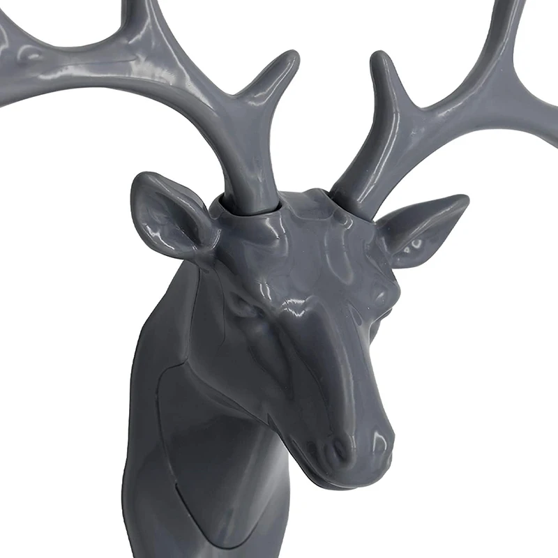 Antlers Self-adhesive Hooks Keys Storage Holder Wall Hanging Decor 1p