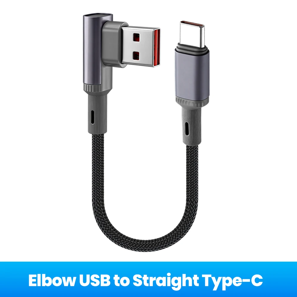 ตัวเลือกสินค้า สายชาร์จ USB-C ยืดหยุ่น ชาร์จเร็ว 66W สำหรับ iPhone & Huawei