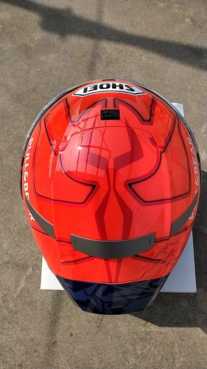 

Motorcycle Full-face Helmet SHOEI X-14 Helmet X-SPIRIT III X-Fourteen Sports bicycle racing helmet Marquez 8 Red Ant,Capacete