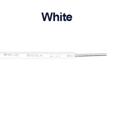 2~20M UL1007 Single Core Copper Wire 26 24 22 20 18 16 14 AWG PVC Insulation Solid Tinned Plating Line Electric Cable Line image 7