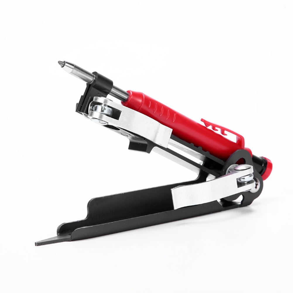 

Measuring Anti Form Multi-Function Adjustable Profile Scribing Ruler Deep Hole Pencil Contour Gauge DIY Woodworking Tool