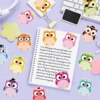 240 Pages Cartoon Animal owl Memo Pads Set Sticky Notes Stationery Label Notepad Self-Adhesive Memo Book For School Office 6