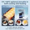 Ice making machine desktop water cooler with ice making function pipeline water distributor compressor cooling electric plastic 4