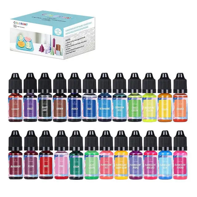 Candle Dyes Kit Liquid Colorant Pigment Set 5