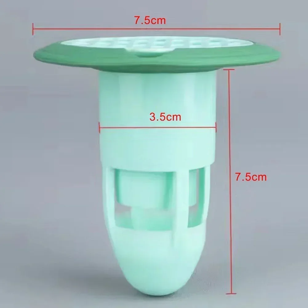 Bath Shower Floor Strainer Anti-Odor Floor Drain Core Silicone Deodorant Sink Drain Filter Insect-Proof Bathroom Sewer Cover