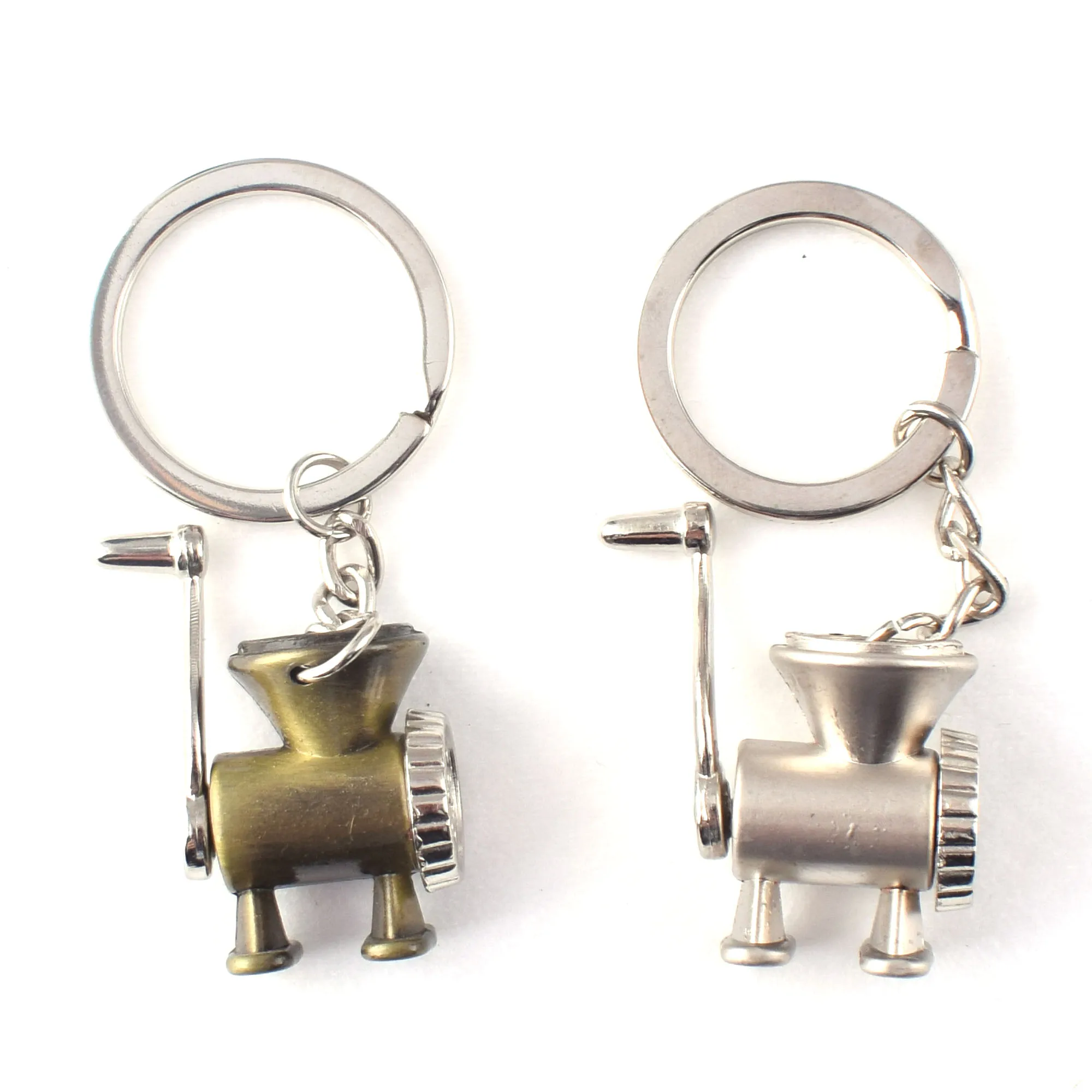 

3''Key Fobs MKey Fobs Miniature Toy Metal Model With 1Pcs Sliver for Lanyards Key Rings Straps Hardware Key Fob Decorations Gift