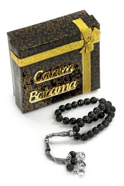 IQRAH Special Gift for Father's Day Natural Stone Rosary 09