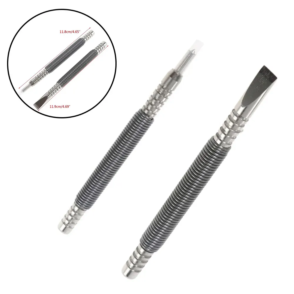 

Workshop Hammer Punch Spring Tool Nail 1/8inch & 5/16inch 2 Pcs Double Ended Hammerless Hand Tools High Speed Steel