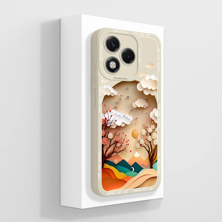 Elegant Floral Shockproof Silicone Bumper Case - Anti-Scratch Slim Cover