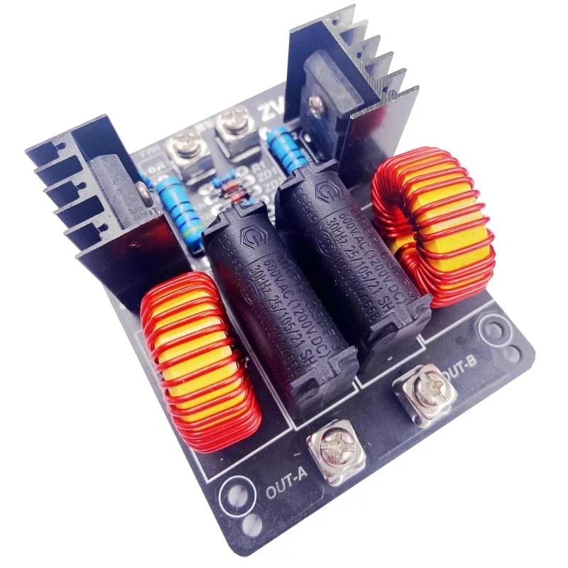 Induction Heater 800W ZVS Low voltage induction heating board Power supply module Flyback Driver Heater Tesla coil Heaters