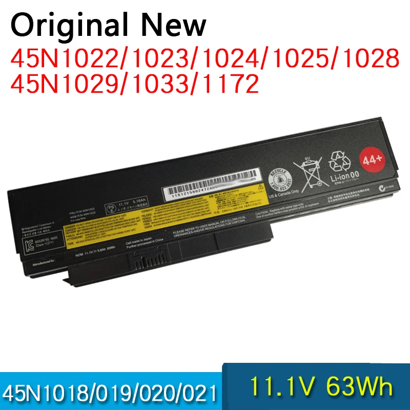 

Original Battery 45N1021 45N1022 45N1023 45N1024 45N1025 45N1020 45N1028 45N1029 45N1172 For Lenovo Thinkpad X230 X230I X230S