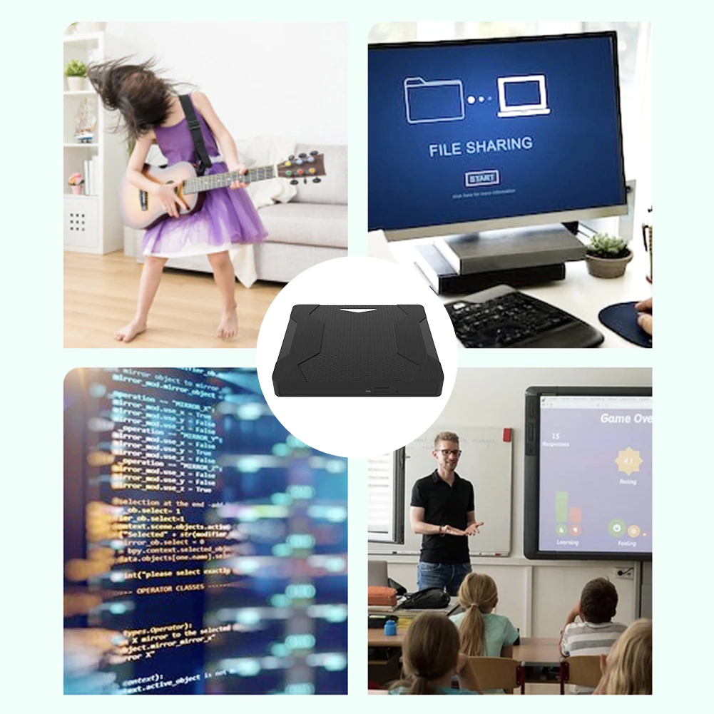 CD-RW 버너 드라이버 무료 CD DVD 라이터, USB 3.0 TF SD 외장 광학 드라이브, 플러그 앤 플레이 모바일 CD-ROM 드라이브, 컴퓨터 노트북용