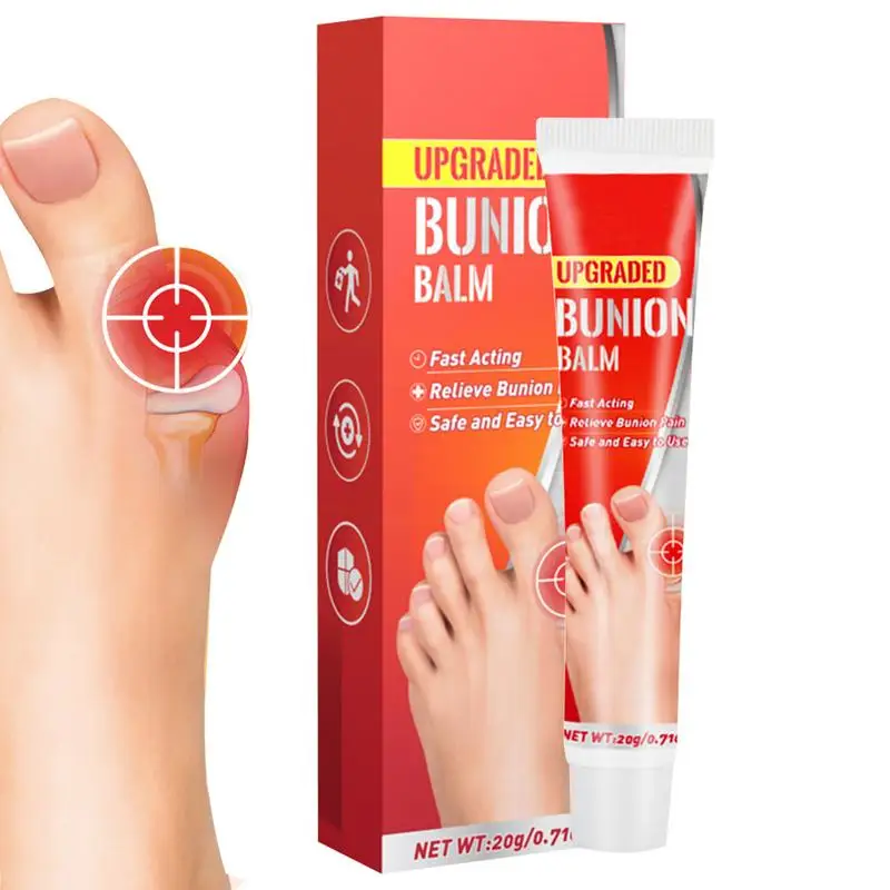 Bunions Pains Relief Cream Fast Acting Toe Stiffness Pains Relieving
